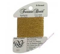 Металлизированная нить RG Treasure Braid TR81 Gold